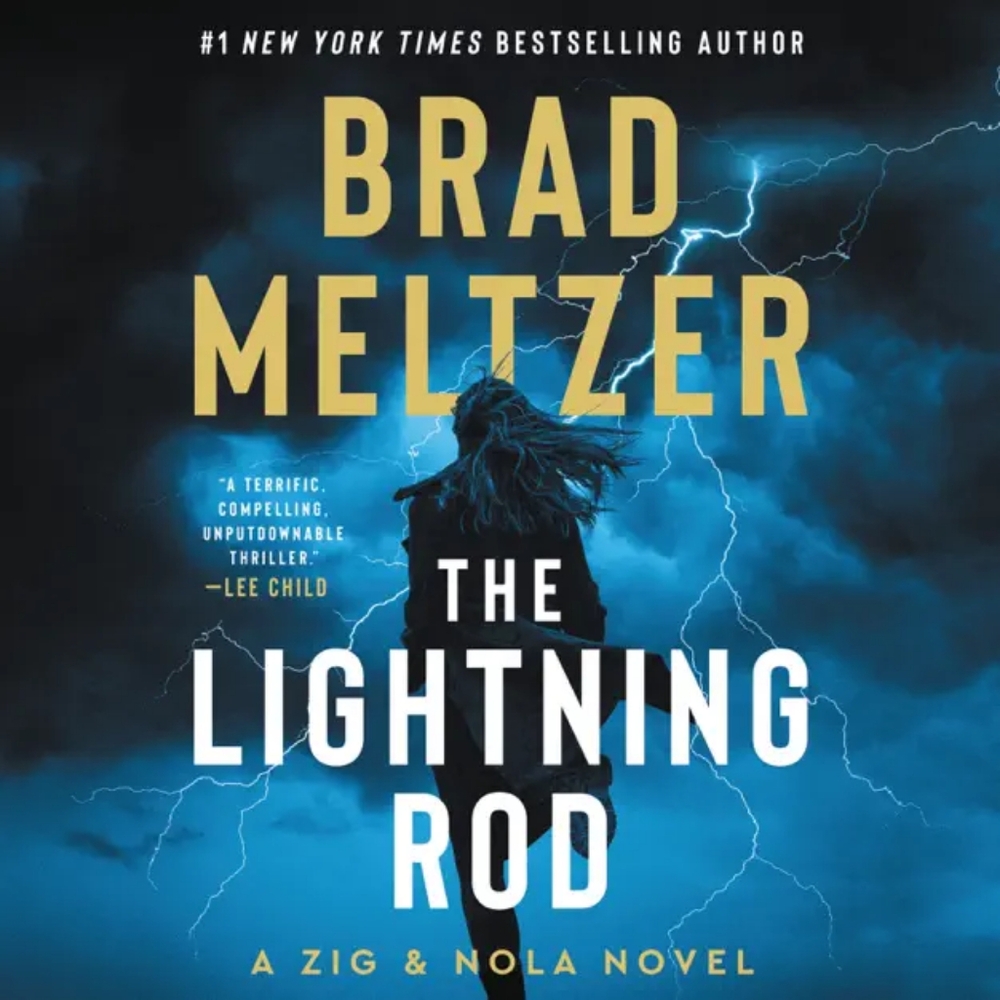 Brad Meltzer A Zig & Nola Novel: The Lightning Rod Paperback Book GUC 🐈